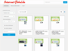 Tablet Screenshot of internet-global.de